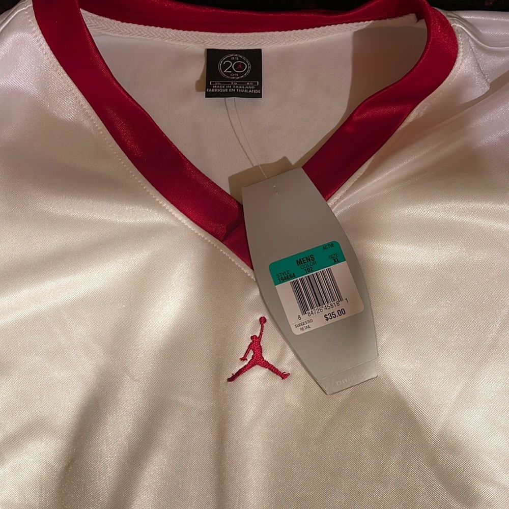 Sleeveless Dri-fit Jordan 2005 shooting jersey